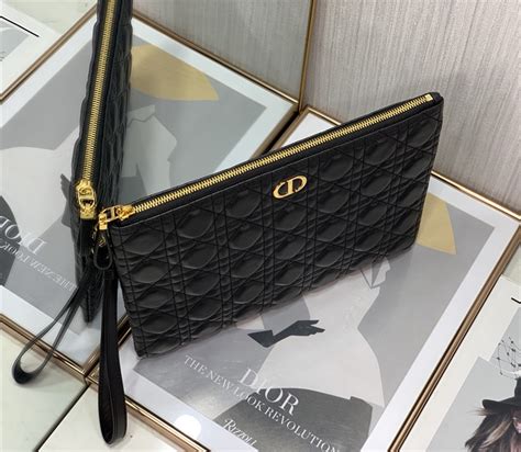 dior caro clutch|christian dior clutch for sale.